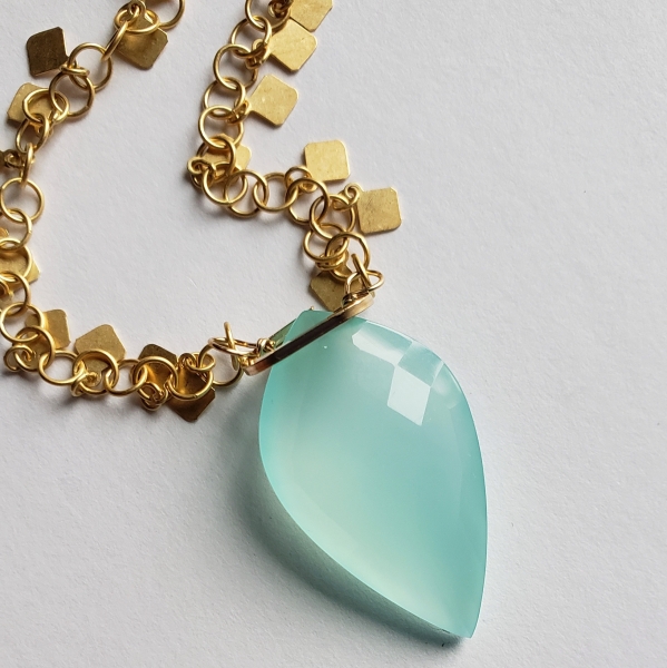 Blue Chalcedony 20 Inch Necklace – Michelle's Magical Inspirations